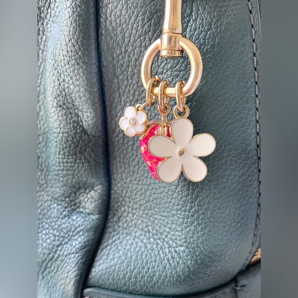 Coach Upcrafted Strawberry Bag Charm - Picture 7 of 8